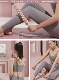Muscle Roller Stick with Massage Ball Set for Deep Tissue Massage and Muscle Relaxation