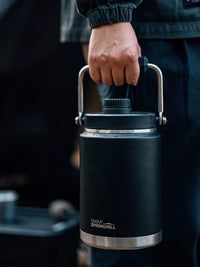 Spring Mountain 1.9L Portable Stainless Steel Ice Bucket for Camping & Home Use