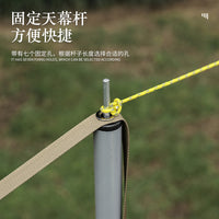 Multifunctional Outdoor Tent Tarp Extension Rope Clothesline Windproof Camping Accessory