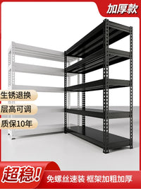 Multi-layer Steel Storage Rack for Home, Supermarket, and Warehouse Display