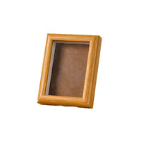 Miniature Song Brocade Hard Card Calligraphy Photo Frame Display