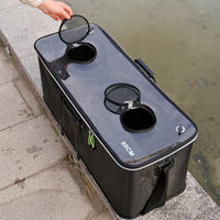Foldable EVA Fishing Bucket Live Fish Container with Handle