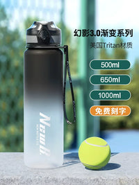 Tritan Sports Water Bottle for Men, Large Capacity Gym & Student Hydration Bottle