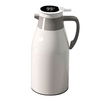 Portable Press-Type Thermos with Glass Liner for Home and Dorm, 2L