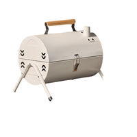Portable Zibo Barbecue Grill for Home Use, Double-Sided Charcoal Grill, Outdoor Camping Smoker Grill