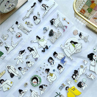 Washi PET Tape Roll for Scrapbooking and Journaling - Abstract Figures