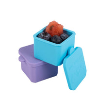 Leakproof Silicone Salad Dressing Container with Lid, Reusable Sauce Box and Baking Cup