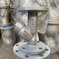 GL41H-16C Cast Steel Y-Type Strainer for High Temperature Steam Pipelines