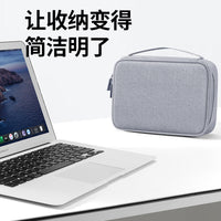 BUBM Portable Electronic Organizer Bag for Cables, Power Bank, and Accessories