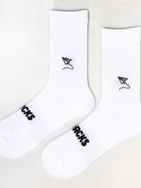 Sporcks Cycling Socks High Elastic Breathable Quick-Dry Mid-Calf for Men and Women