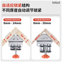 90 Degree Corner Clamp for Woodworking, Stainless Steel Right Angle Fixture