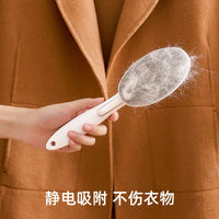 Rotatable Lint and Pet Hair Remover Brush for Clothes and Upholstery