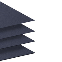 Solid Black Cardstock Paper for Crafts, Drawing, and Backgrounds