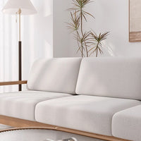 High-Density Sponge Sofa Cushion for Bay Window, 50D-65D Non-Collapsing Foam Pad