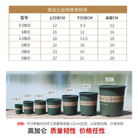 Thickened Resin Plastic Plant Pot for Succulents and Roses, Root Control Design, Balcony Planter