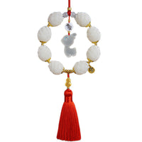 Lucky Lotus Luminous Deer Car Ornament for Good Fortune and Safety