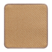Rattan Mat Seat Cushion for Office Chairs and Stools, Breathable Cooling Pad for Summer
