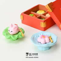 Miniature Chinese Pastry Blind Bag Play Food Set for Kids