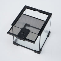 Ultra-White Glass Reptile Terrarium for Lizards, Snakes, Frogs, and Spiders - Amphibious Rainforest Tank