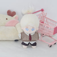 Cotton Doll Vest Uniform Outfit Set for 10cm/20cm Dolls