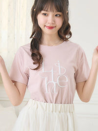 Women's Embroidered Cotton Short Sleeve T-Shirt