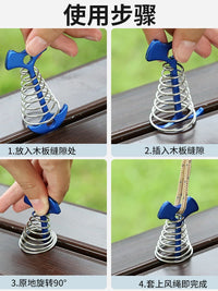 Aluminum Alloy Fishbone Tent Stakes for Outdoor Camping Deck