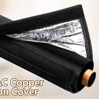 HVAC Copper Pipe Insulation Sleeve with Oxford Cloth Cover, Waterproof and High-Temperature Resistant