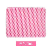 EVA Double Layer Cat Litter Mat Trapper, Waterproof and Anti-Splash Pad for Litter Boxes