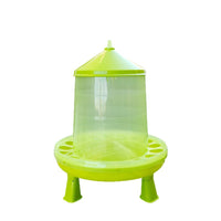 Elevated Chicken Feeder with Legs, Automatic Poultry Feeder Bucket, Thickened Plastic