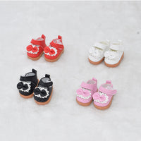 Doll Princess Shoes for 10cm Cotton Dolls and 8-inch BJD Dolls, 22cm Jointed Doll Clothing Accessories