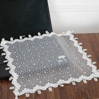 Lace Embroidered Dust Cover for Small Appliances, Computers, and Tea Sets