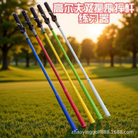 Golf Swing Trainer Stick for Beginners - Dual Grip Practice Aid