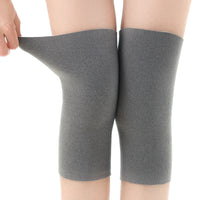 Thermal Velvet Knee Warmers for Men and Women, Joint Support for Cold Weather, Cycling, and Elderly