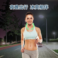 Luminous Cat Paw Cooling Neck Ring PCM Phase Change Material Ice Collar for Summer Heat Relief