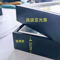 3cm Deep Shadow Box Frame with High-Transparency Glass for Butterfly Insect Specimen Display and DIY Art