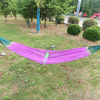 Breathable Ice Silk Hammock for Camping and Outdoor Use, Single/Double, Anti-Roll, High Load-Bearing