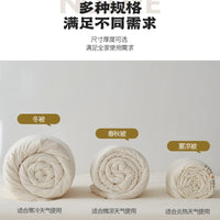 Soy Fiber Winter Quilt Thickened Warm Duvet for All Seasons