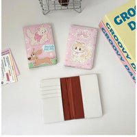Chiikawa Cartoon Passport Holder Travel Document Organizer for Women