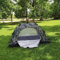 Automatic Pop-Up Camouflage Camping Tent for 1-2 People, Waterproof Portable Outdoor Shelter