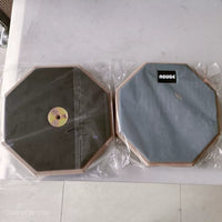 8-inch 20cm Silent Drum Practice Pad for Drum Set Percussion Training, Universal for Home and Music Stores, Height Adjustable