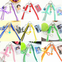 Celebrity Fan Felt Keychain Bag Charm with Photos
