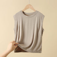 Kids' Modal Sleeveless T-Shirt for Boys, Soft Athletic Tank Top for Summer
