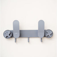 K-Pop 3-Tier Wall-Mounted Punch-Free Suction Cup Pot Lid Holder Kitchen Storage Organizer