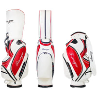 TTYGJ Men's Lightweight PU Waterproof Golf Club Stand Bag