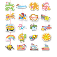 Children's Day Classroom Decoration Hanging Ornaments for Kindergarten and School Events