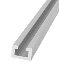 U-Groove Aluminum Profile for Photoelectric Sensor Guide Rail