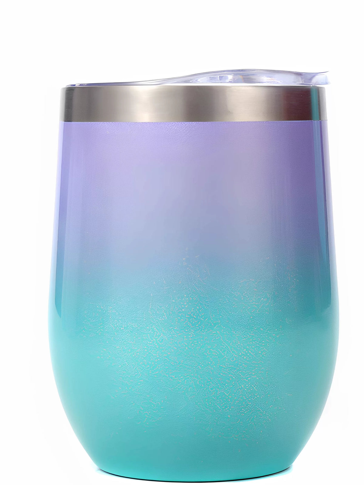 12oz U-Shaped Egg Shell Wine Tumbler, Double-Wall 304 Stainless Steel, Insulated