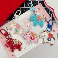 Year of the Horse Keychain Pendant for Bags and Gifts