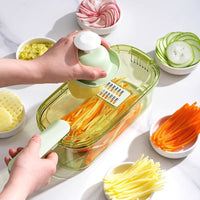 Multifunctional Vegetable Slicer and Grater Set for Kitchen