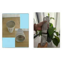 Moss Pole for Climbing Plants with Support Stakes and Ties, Thickened Anti-Toppling Plant Support for Potted Plants